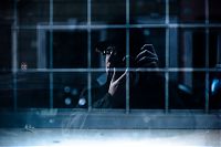 Self-portrait in Via Panisperna