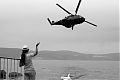 Girl and Helicopter