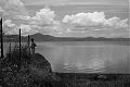 Man at Bracciano Lake