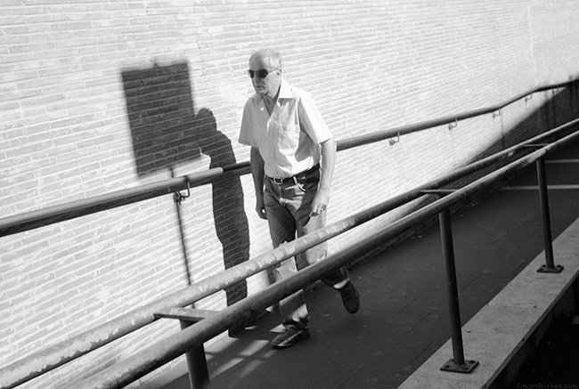 Man Near Piazza San Pietro.
