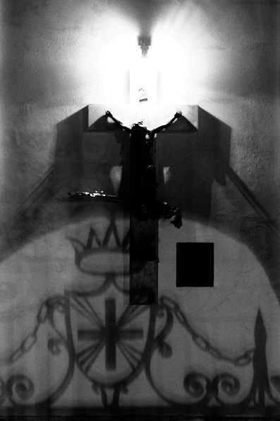 Statue and Shadows.