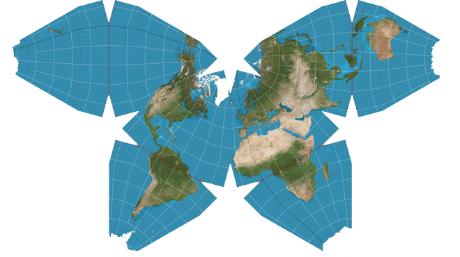 Waterman map projection.